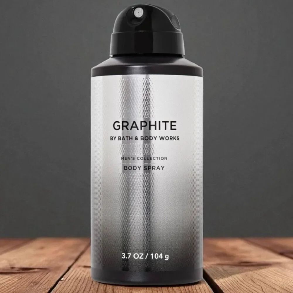 Bath & Body Works Graphite Men’s Collection Bergamot Woods Body Spray